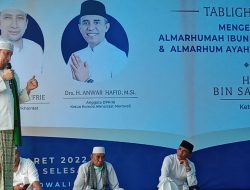 Reses Di Sulteng Anwar Hafid laksanakan Tabligh dan Tahlil Akbar bersama Habib Alwi Bin Saggaf Aljufrie Dikampung Halaman
