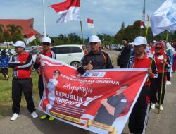 Sambut HUT RI Ke 77, DikBud Konut Tampilkan Tujuh Barisan Defile Terunik