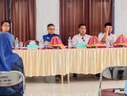 Syarifudin  Hafid  Kunker Di Tiga Kecamatan Bahas Evaluasi Kinerja 2022 Dan persoalan Pertambangan