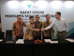 PT Vale Indonesia Tbk. Gelar RUPSLB Mengganti Dua Posisi Personilnya