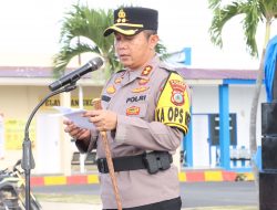 Polres Morowali Gelar Apel Pasukan Operasi Ketupat TINOMBALA 2024