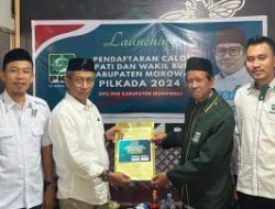 Berhelat Di Pilkada 2024, Ketum DPD II Golkar Morowali Daftarkan Diri Ke PKB