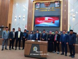 DPRD Morowali Gelar Rapat Paripurna Pengesahan Bupati Dan Wabub Terpilih Masa Jabatan 2025 – 2030