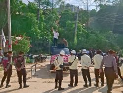 Aliansi Masyarakat Desa Unsongi Dan Lahuafu Demo PT MBN Morowali