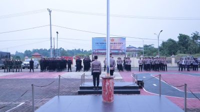 Peringatan ” Hari Buruh ” May Day 2025,  Polres Morowali Kerahkan 627 Personil Gabungan