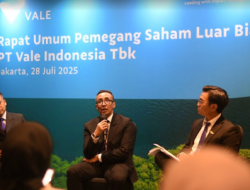 Di Tengah Momentum Strategis PT  Vale Tbk Umumkan Pemimpin Baru Masa Jabatan 2027