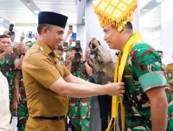 Resmi memiliki Kodam Baru, Gubernur Sulteng Sambut Pangdam XXII/Palaka Wira Di Kota Palu