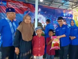 Di Gelar Sederhana, HUT Ke-24 Partai Demokrat DPC Morowali Gelar Doa Bersama Anak Yatim Dan serap Aspirasi warga