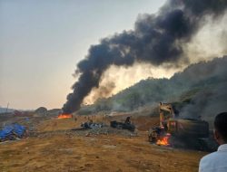 Ketegangan di Hauling IUP PT. KPI Konut , Kapolres Morowali Himbau Warga Matarape Tahan Diri